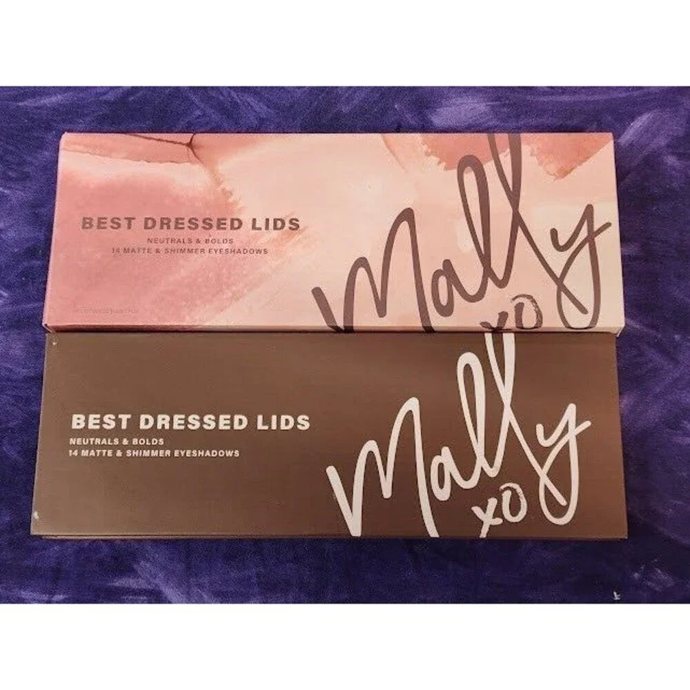 Mally Beauty Best Dressed Lids Neutrals Bolds 14 Matte Shimmer Eyeshadow Palette